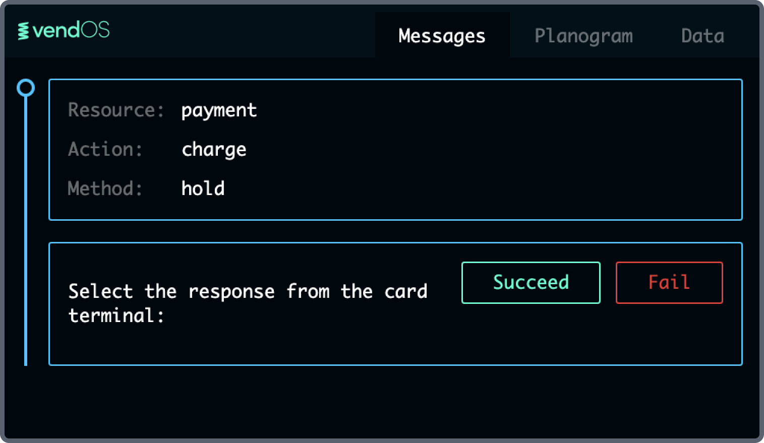 Payment Response Example 1